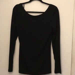 Banana Republic Stretch Fitted Scoop Neck Tee NWT